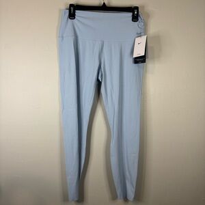 Nike Zenvy Dri-FIT Light Blue Leggings Large